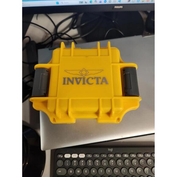 Invicta S1 Rally Men's Watch - 52mm, Gold, Blue (19330) - Picture 4 of 6